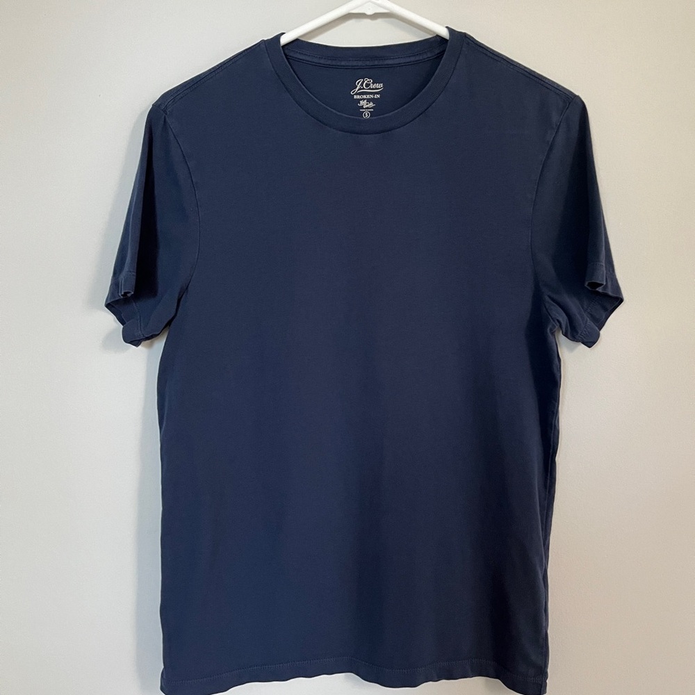 J. Crew Blue Broken In Men’s Short Sleeve Tee